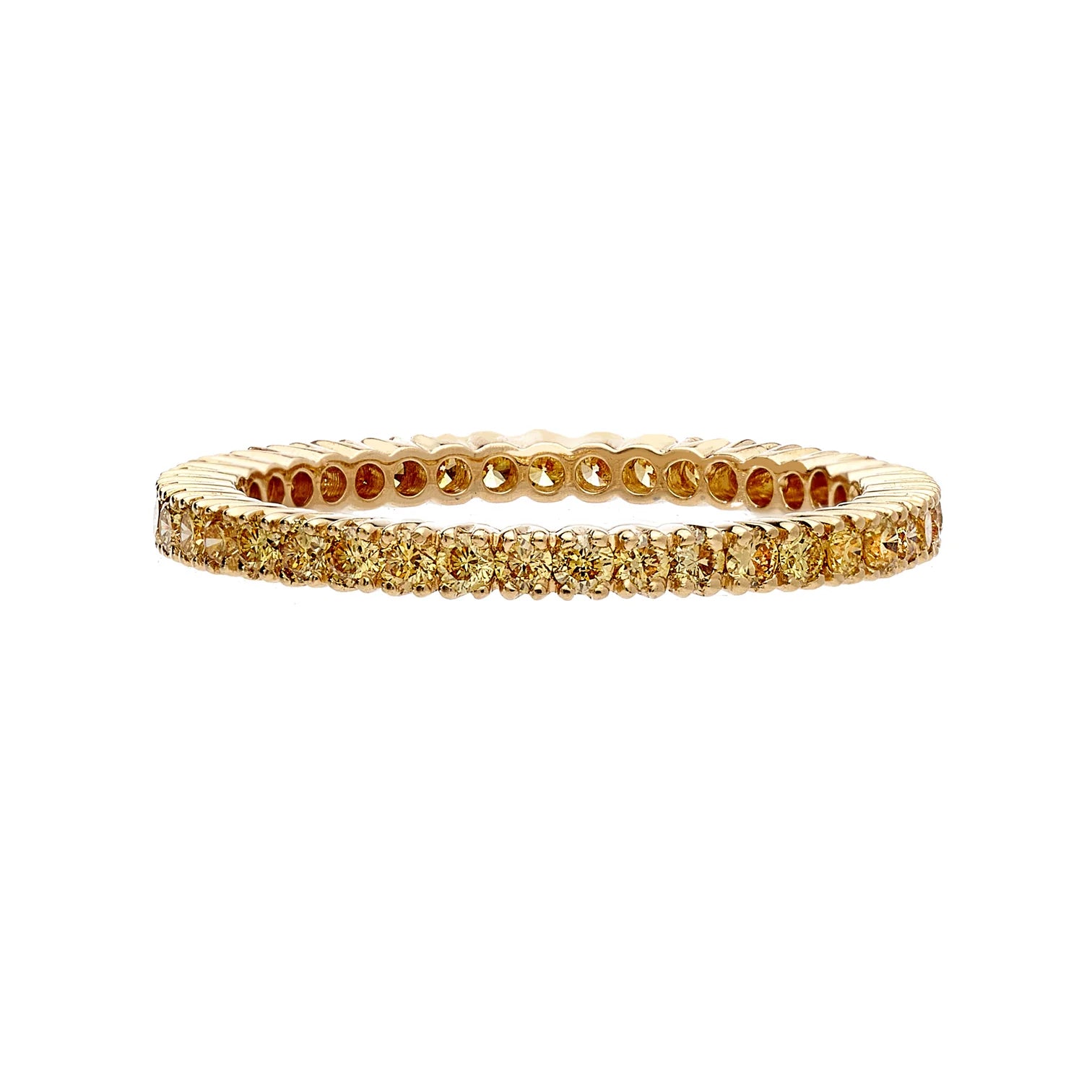 SETHI COUTURE 18K YELLOW GOLD DIAMOND BAND