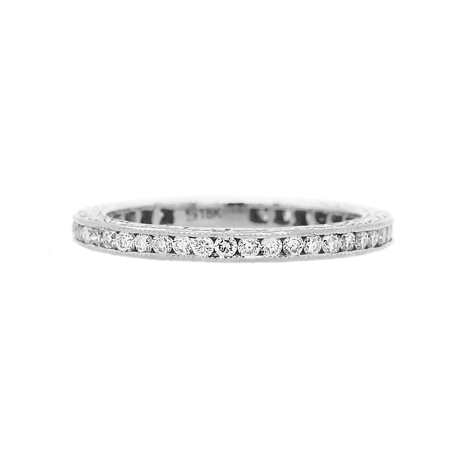 SETHI COUTURE 18K WHITE GOLD DIAMOND BAND