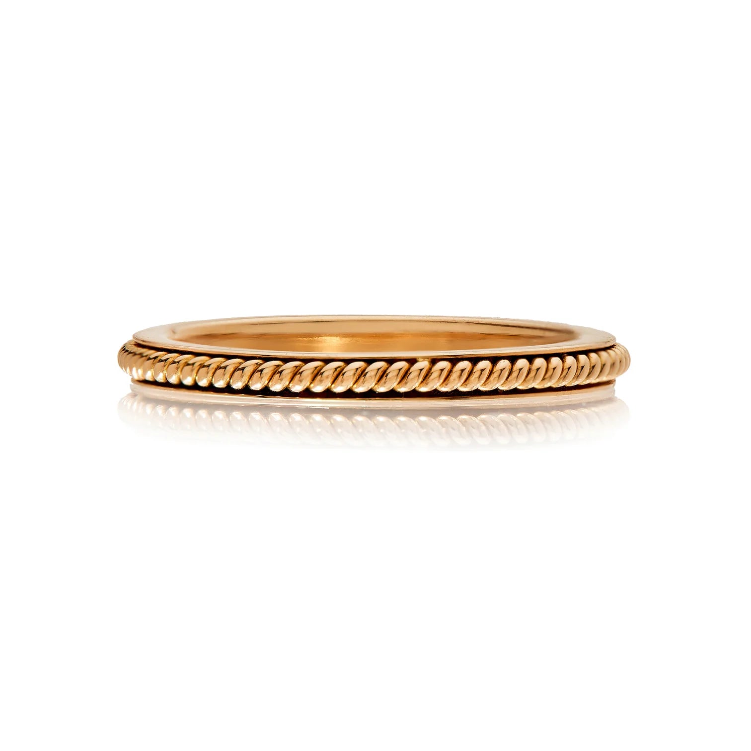 SETHI COUTURE 18K YELLOW GOLD ROPE BAND