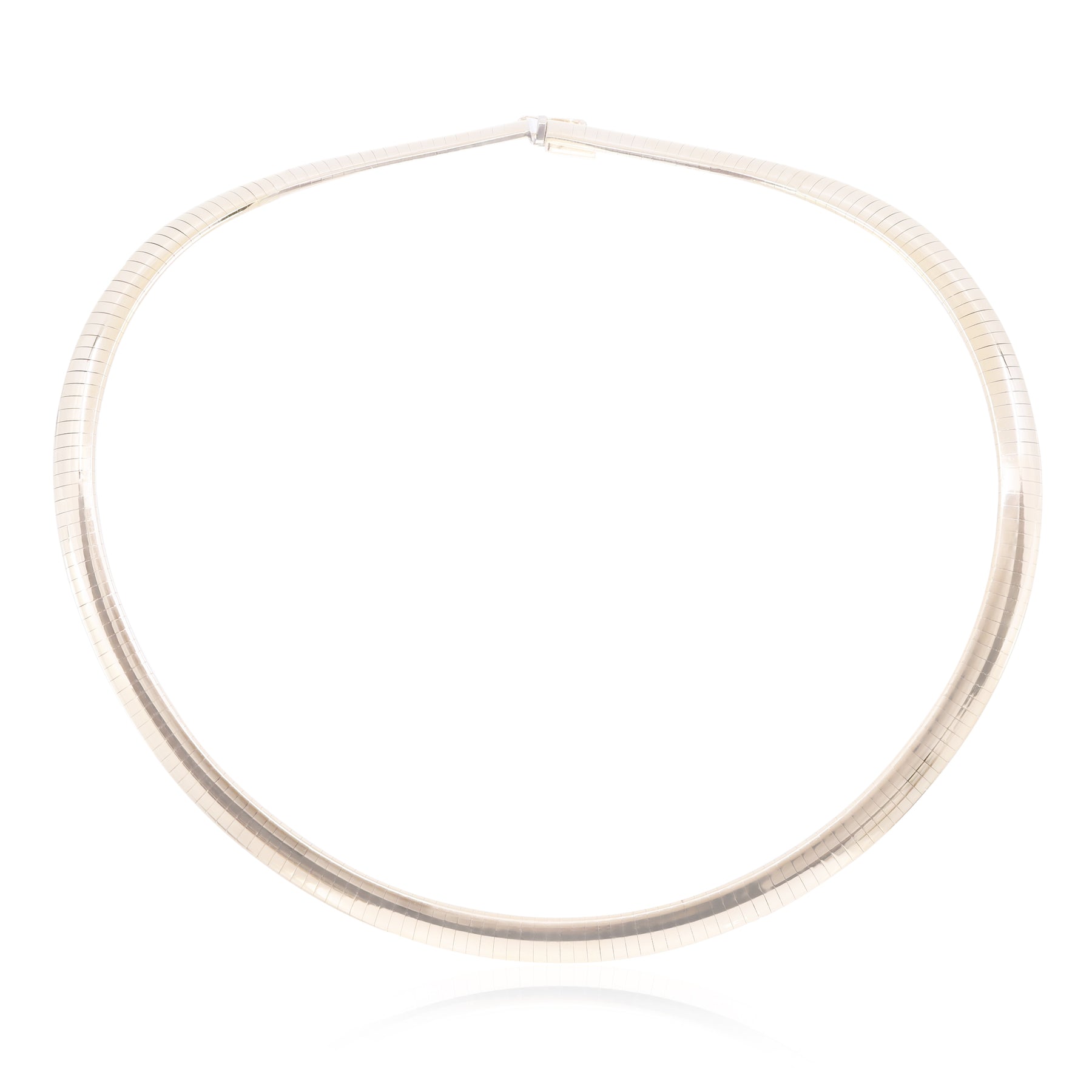 ESTATE 14K YELLOW GOLD OMEGA NECKLACE