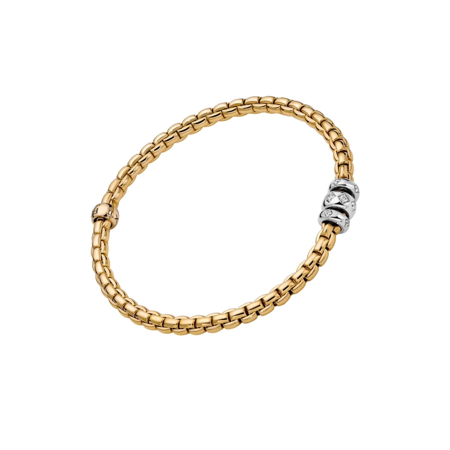 FOPE 18K YELLOW GOLD EKA COLLECTION FLEX&