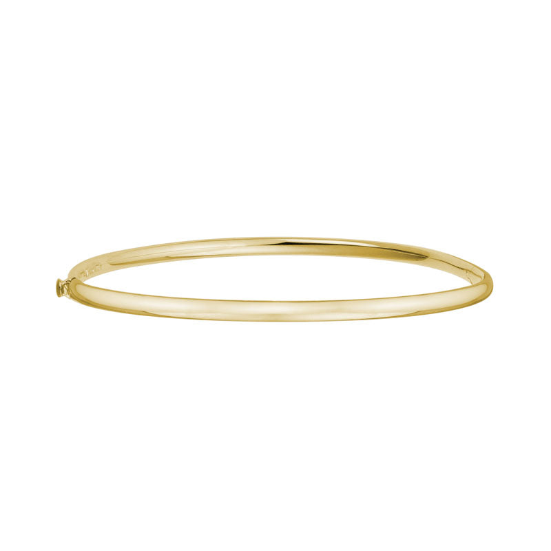 14K YELLOW GOLD BANGLE BRACELET