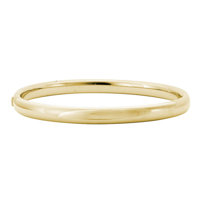 14K YELLOW GOLD BANGLE BRACELET