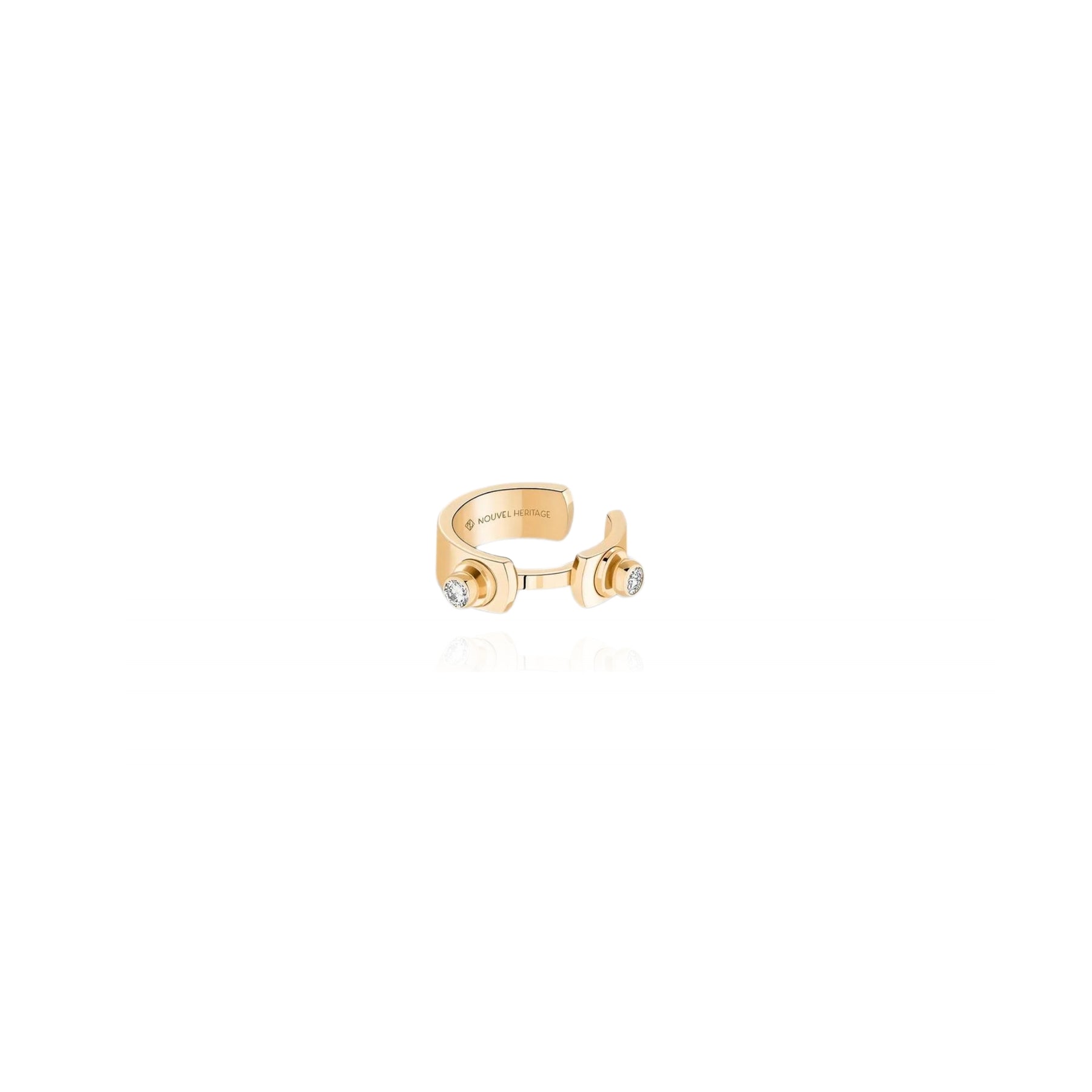 NOUVEL HERITAGE SINGLE 18K YELLOW GOLD &