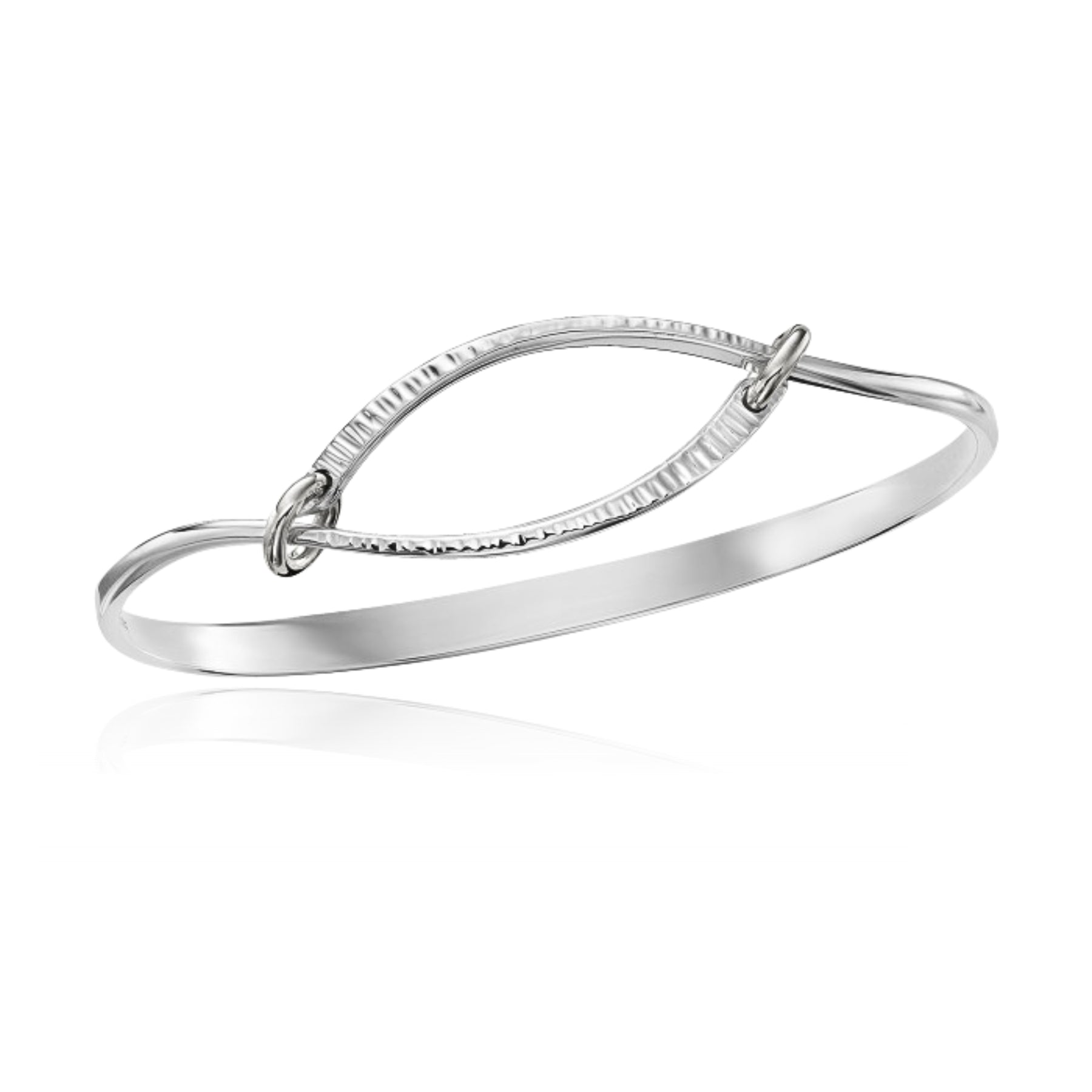 ED LEVIN STERLING SILVER CONNECTION BRACELET