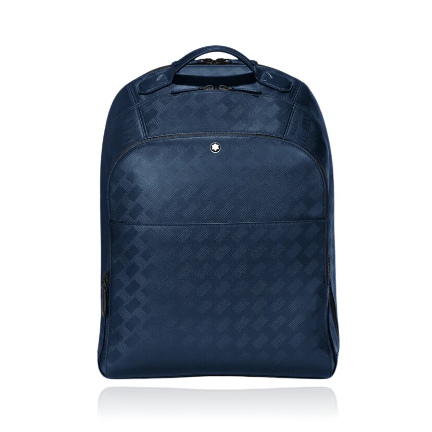 MONT BLANC EXTREME 3.0 INK BLUE LEATHER BACKPACK