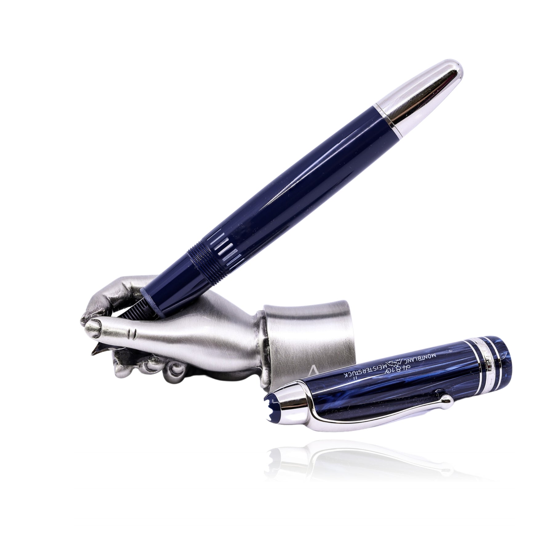 MONT BLANC MEISTERSTUCK THE ORIGIN COLLECTION LEGRAND BLUE FOUNTAIN PEN