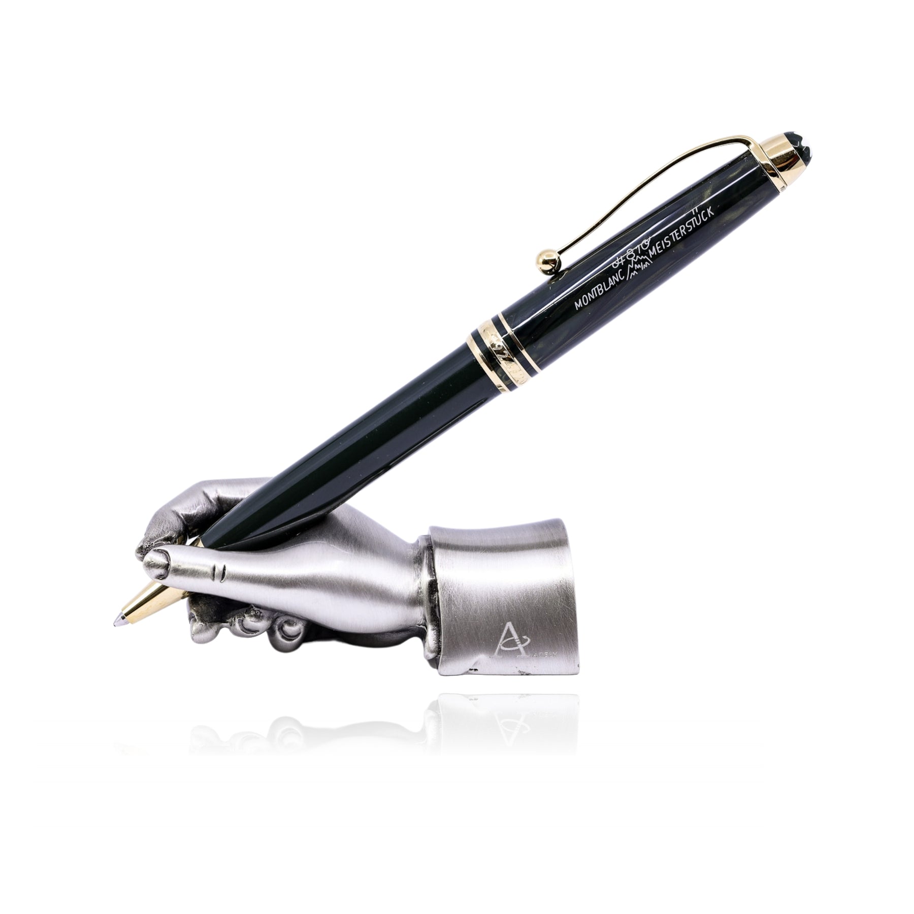 MONT BLANC MEISTERSTUCK THE ORIGIN COLLECTION GREEN BALLPOINT PEN