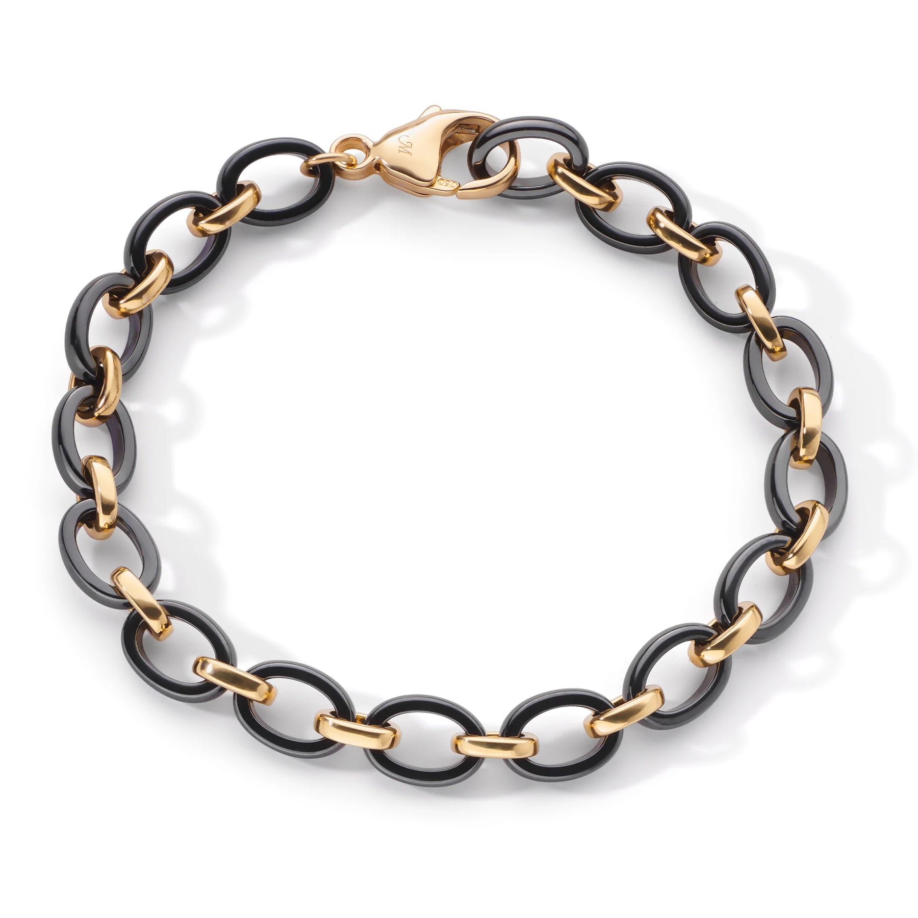 MRK 7.5-INCH 18K YELLOW GOLD AUDREY BRACELET