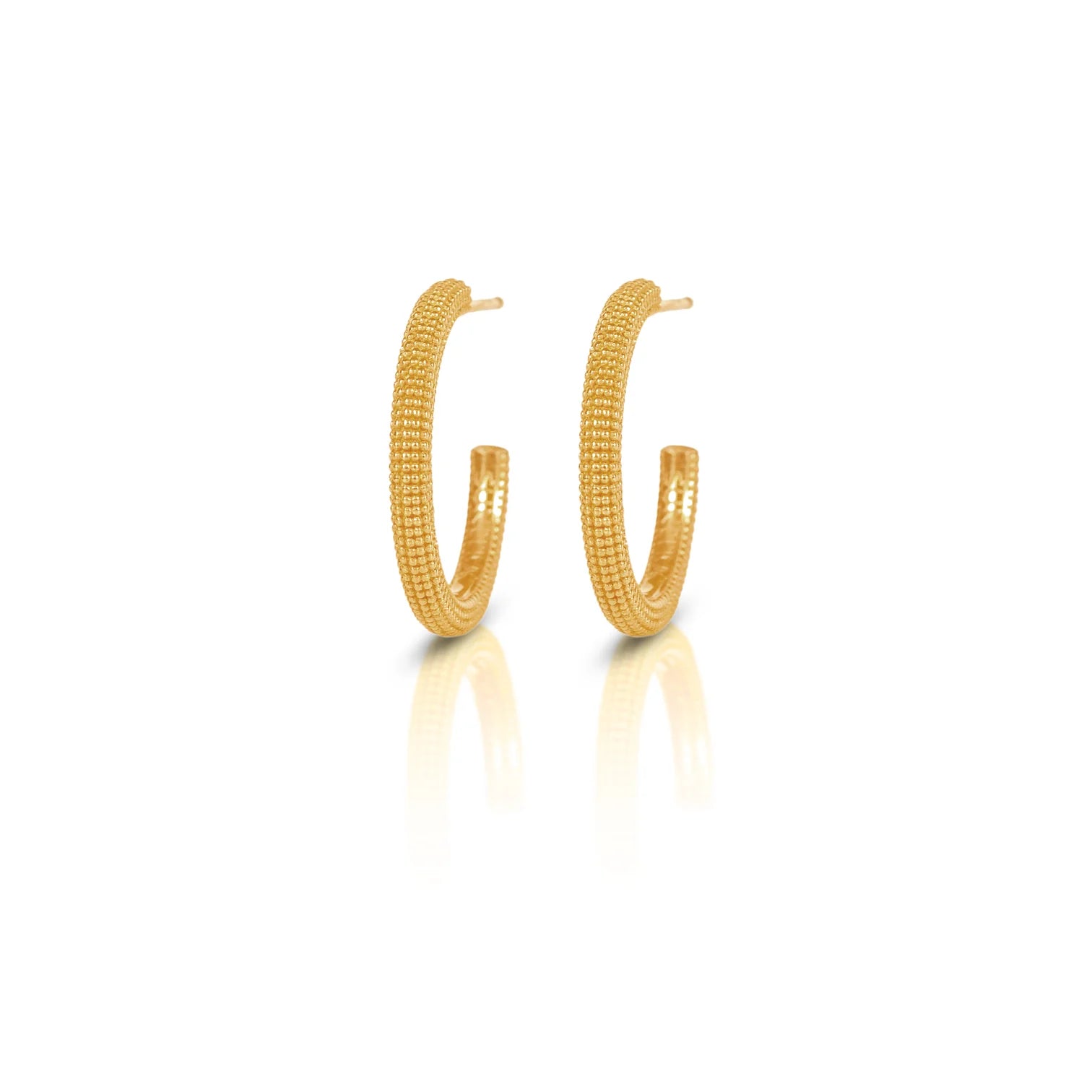 SUNEERA 14K YELLOW GOLD JAYA HOOP EARRINGS