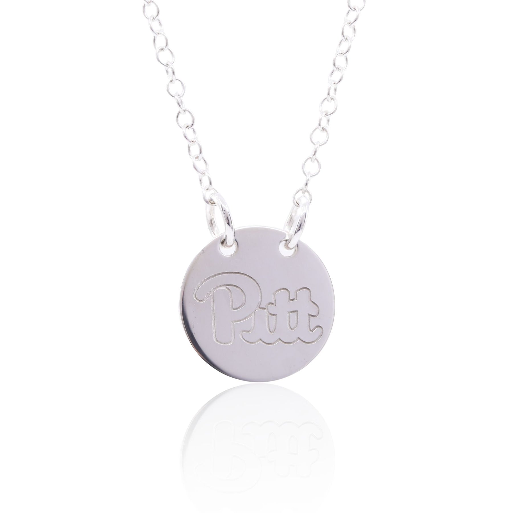 Sterling Silver University of Pittsburgh Women&