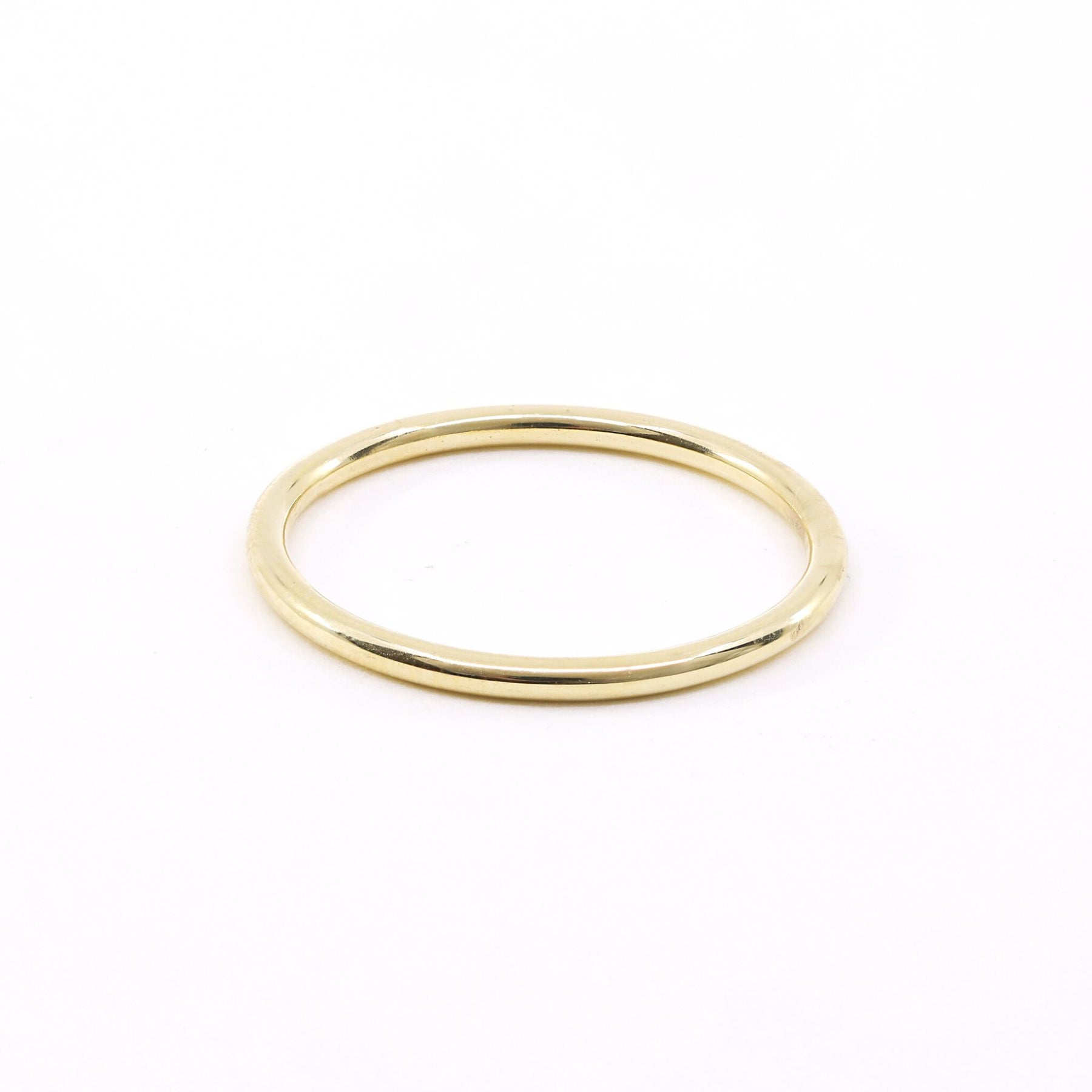 18K YELLOW GOLD 1.40MM BAND, SZ 6.75