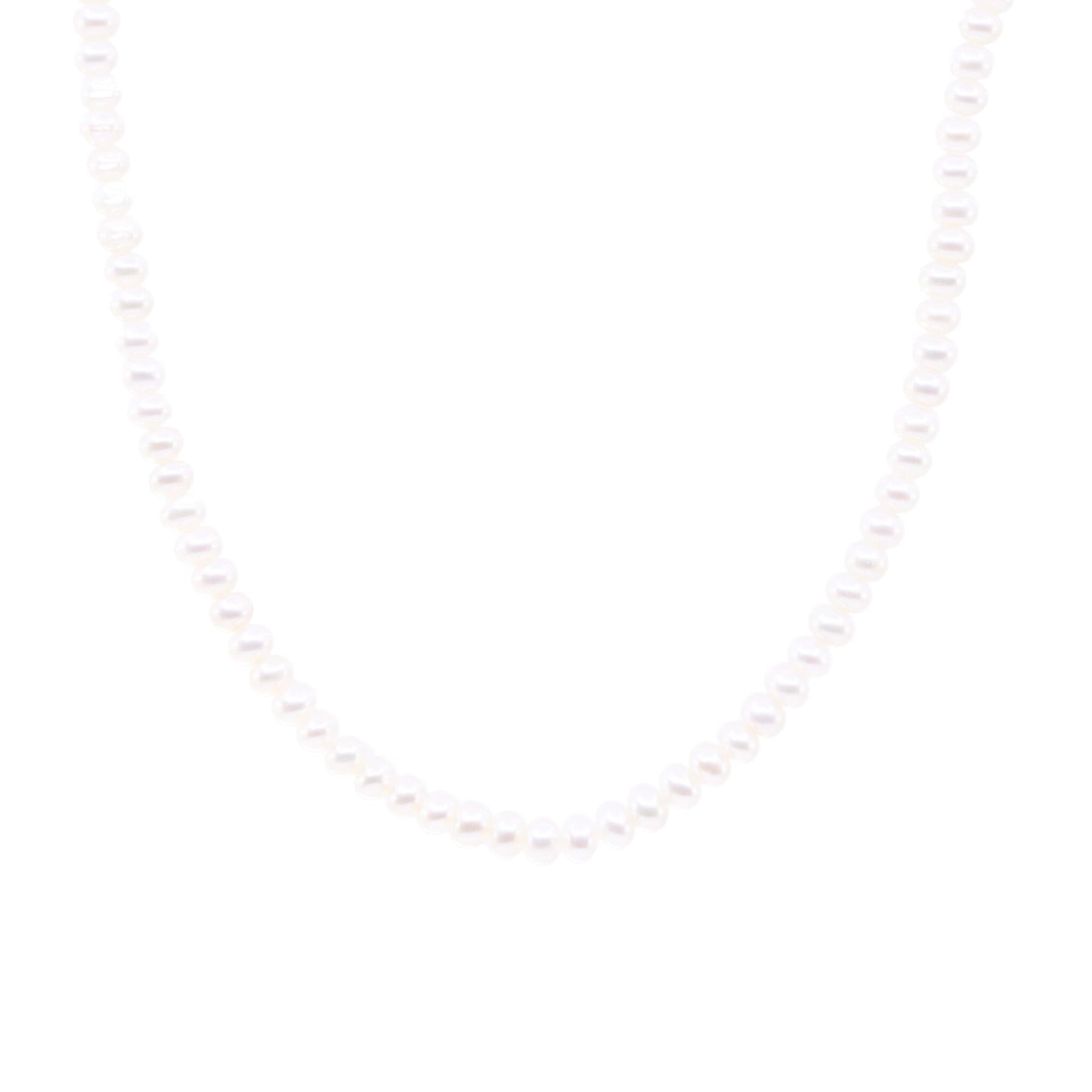 14-INCH 4.5-5MM CULTURED PEARL NECKLACE WITH 14K WHITE GOLD CLASP