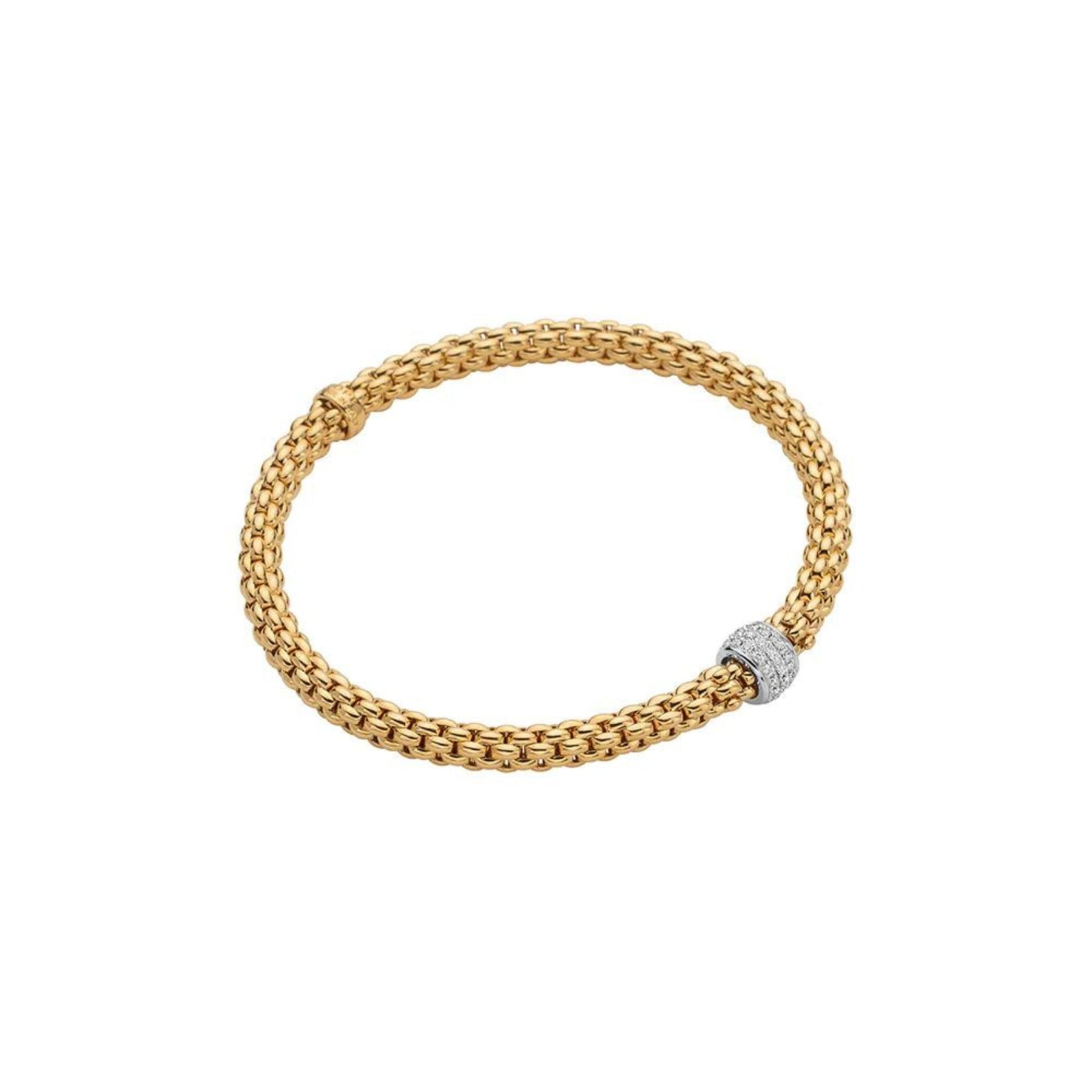 FOPE 18K YELLOW GOLD SOLO COLLECTION FLEX&