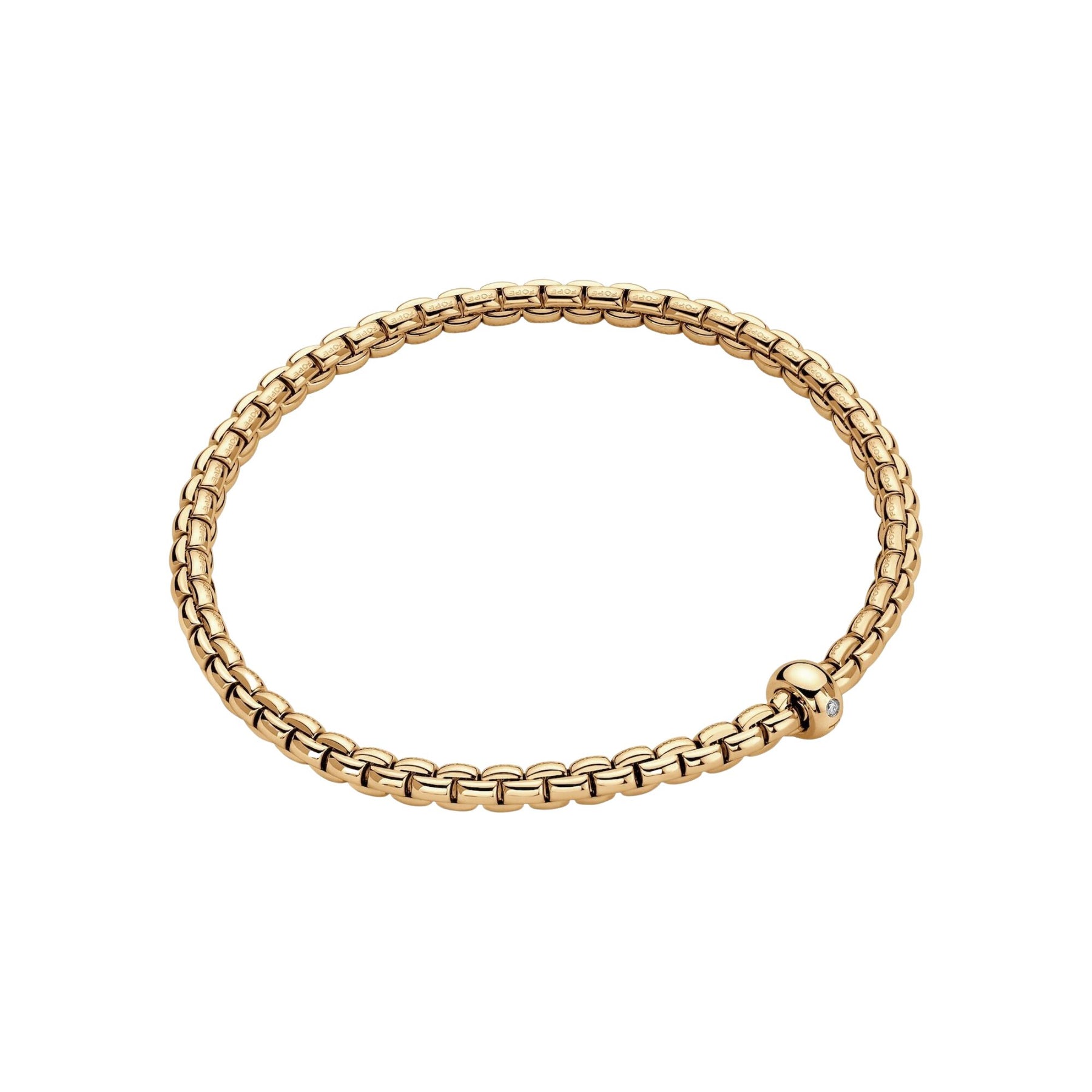 FOPE 18K YELLOW GOLD EKA COLLECTION FLEX&