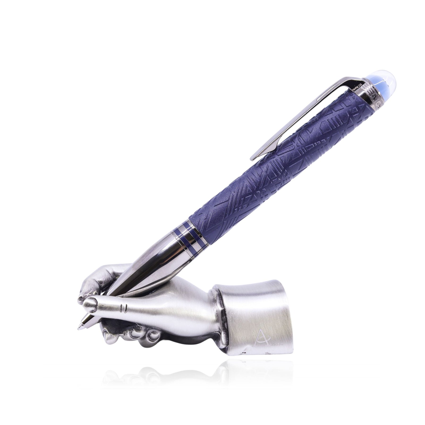 MONT BLANC STARWALKER SPACE BLUE DOUE BALLPOINT PEN