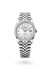 Rolex Datejust 36 in White Rolesor - combination of Oystersteel and white gold, M126284RBR-0011 - Henne Jewelers